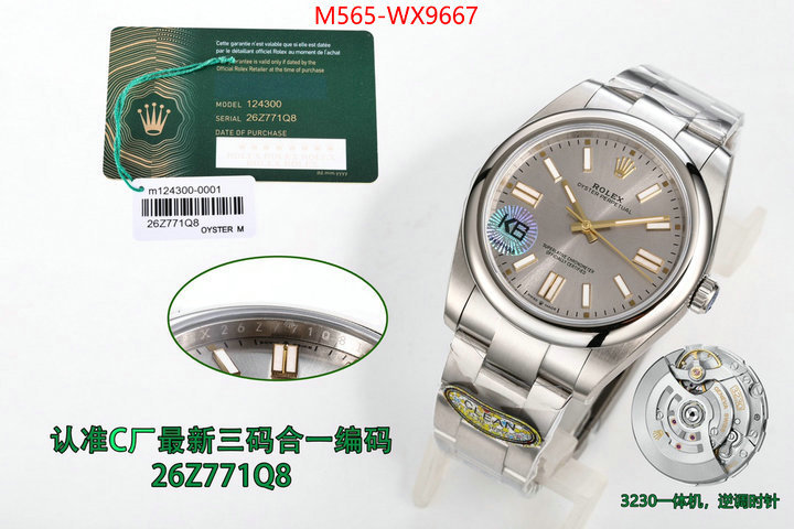 Watch(TOP)-Rolex designer high replica ID: WX9667 $: 565USD