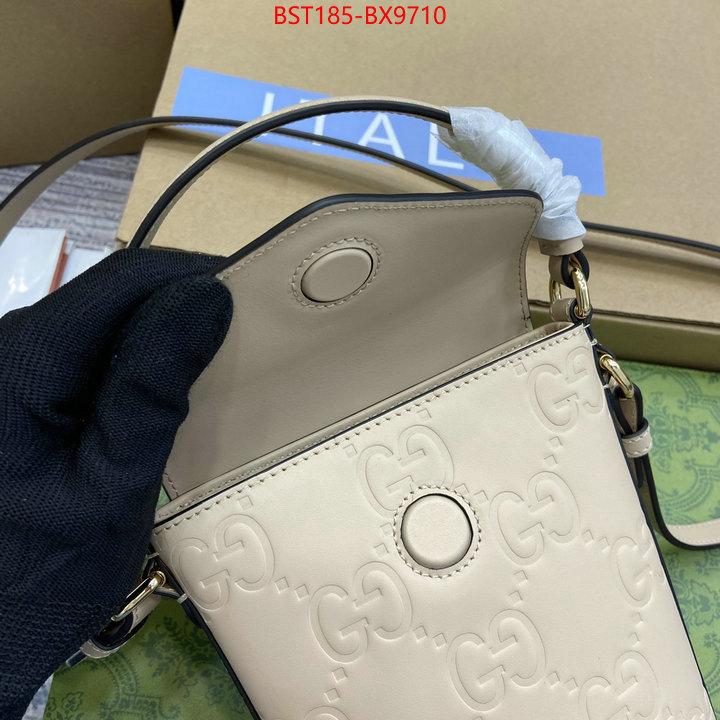 Gucci Bags(TOP)-Crossbody- mirror copy luxury ID: BX9710 $: 185USD,