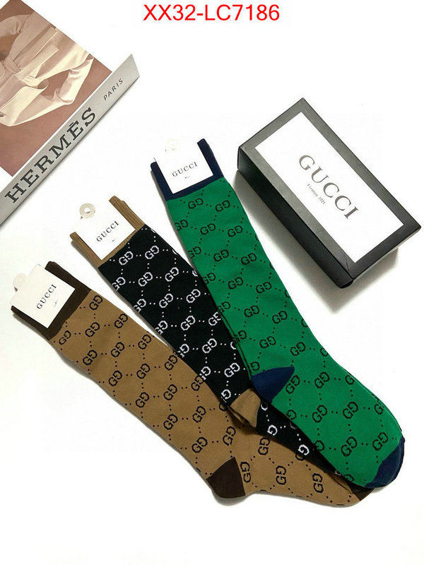 Sock-Gucci high quality replica designer ID: LC7186 $: 32USD