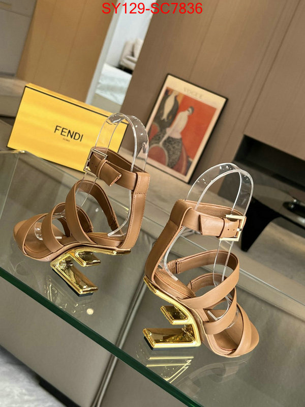 Women Shoes-Fendi is it ok to buy replica ID: SC7836 $: 129USD