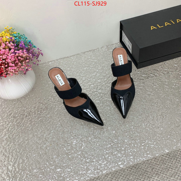 Women Shoes-ALAIA can you buy replica ID: SJ929 $: 115USD