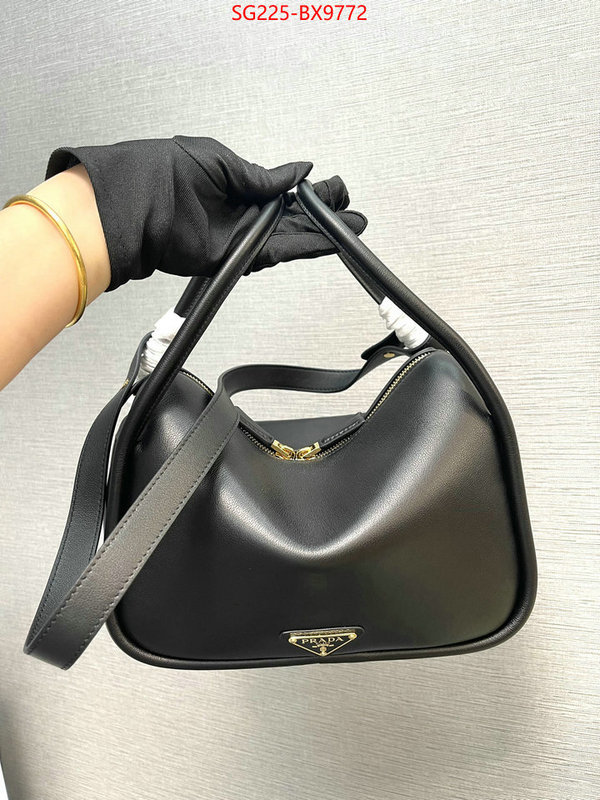 Prada Bags(TOP)-Crossbody- designer fashion replica ID: BX9772 $: 225USD,