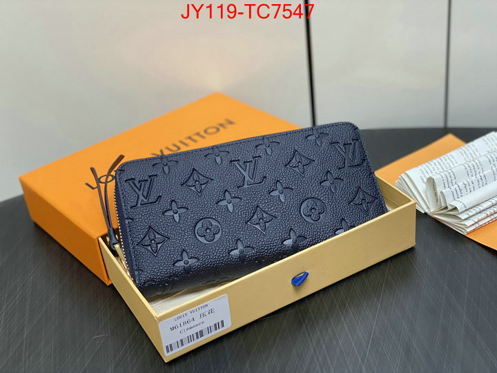 LV Bags(TOP)-Wallet wholesale replica ID: TC7547 $: 119USD,
