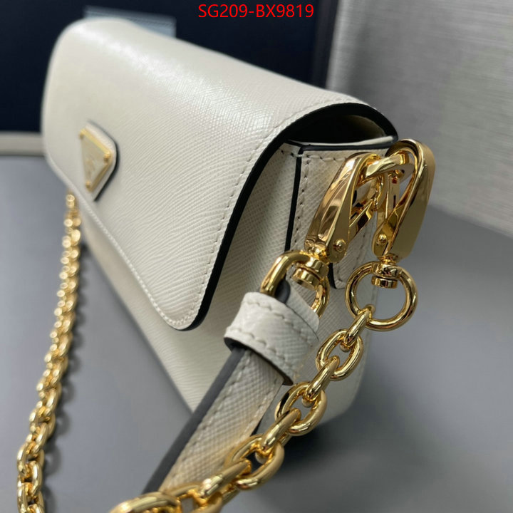 Prada Bags(TOP)-Crossbody- best wholesale replica ID: BX9819 $: 209USD,