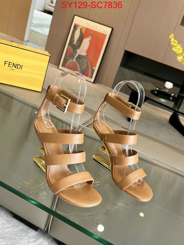 Women Shoes-Fendi is it ok to buy replica ID: SC7836 $: 129USD