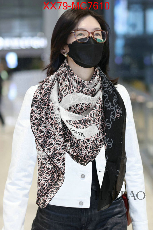 Scarf-Chanel can you buy knockoff ID: MC7610 $: 79USD