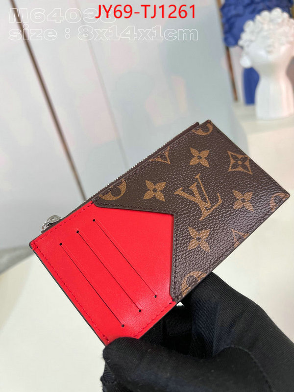 LV Bags(TOP)-Wallet replica shop ID: TJ1261 $: 69USD,