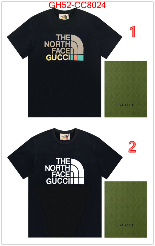 Clothing-Gucci what ID: CC8024 $: 52USD