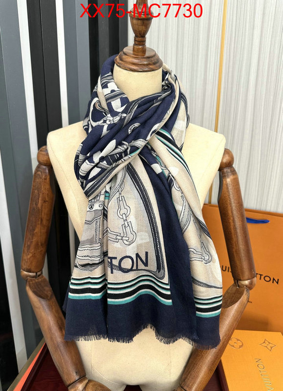 Scarf-LV wholesale replica shop ID: MC7730 $: 75USD