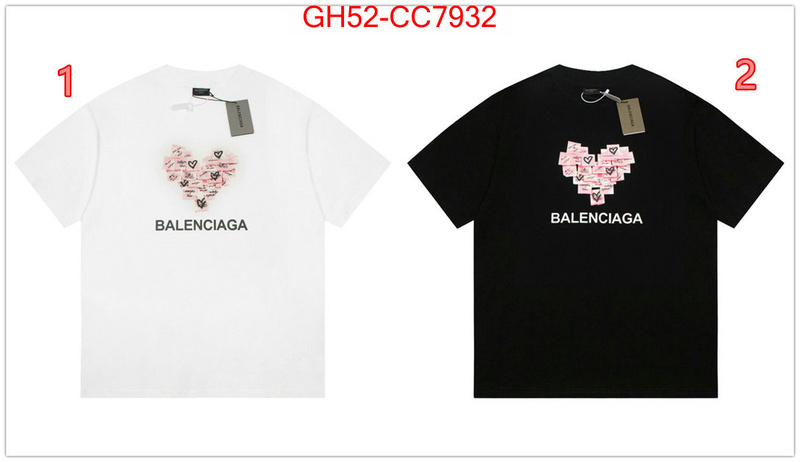 Clothing-Balenciaga buy luxury 2024 ID: CC7932 $: 52USD