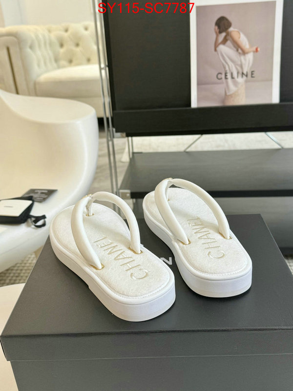 Women Shoes-Chanel replica wholesale ID: SC7787 $: 115USD