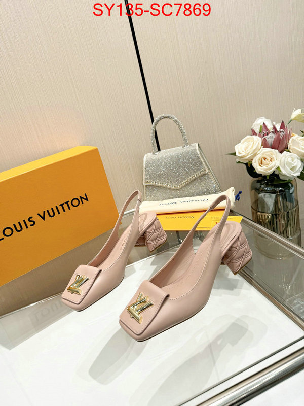Women Shoes-LV what's the best to buy replica ID: SC7869 $: 135USD