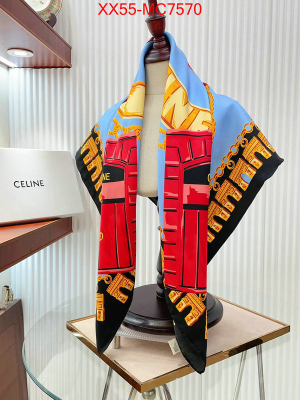 Scarf-CELINE where could you find a great quality designer ID: MC7570 $: 55USD