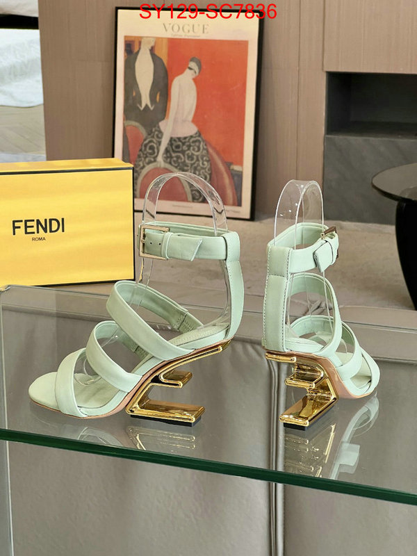 Women Shoes-Fendi is it ok to buy replica ID: SC7836 $: 129USD