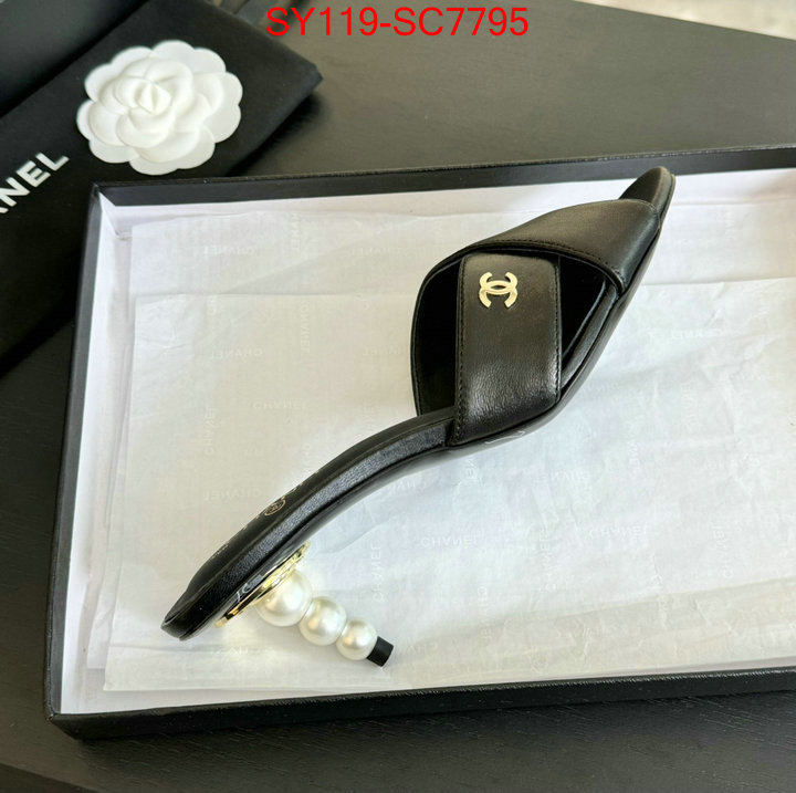 Women Shoes-Chanel for sale cheap now ID: SC7795 $: 119USD