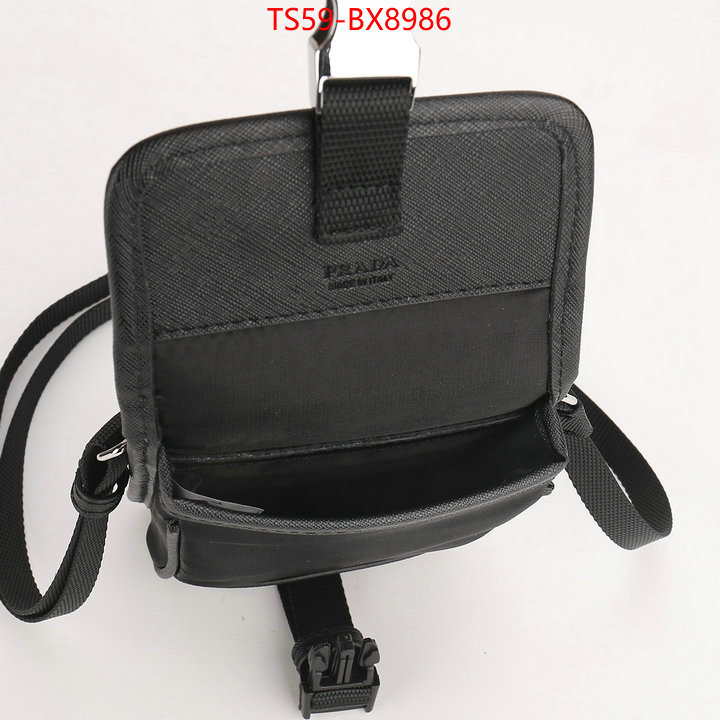 Prada Bags(4A)-Crossbody- perfect ID: BX8986 $: 59USD,