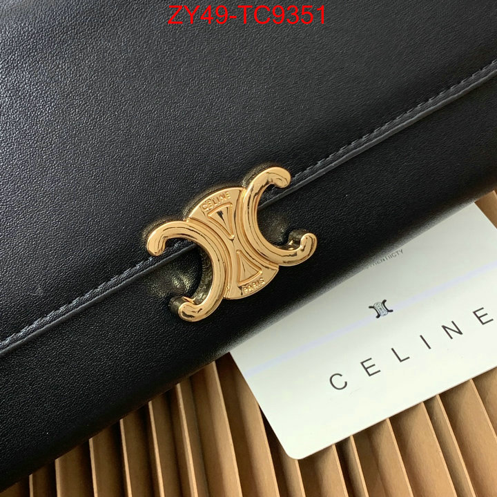 CELINE Bags(4A)-Wallet top quality replica ID: TC9351 $: 49USD,