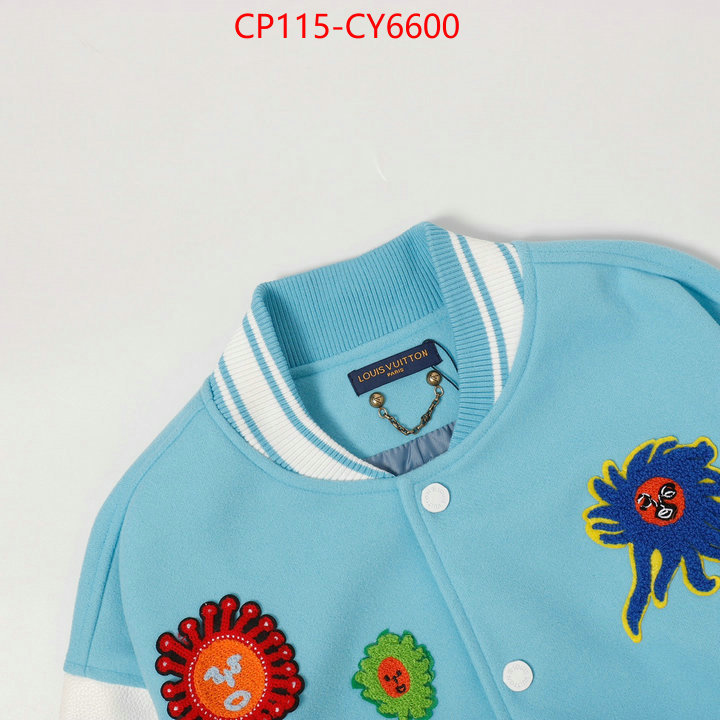 Clothing-LV wholesale imitation designer replicas ID: CY6600 $: 115USD