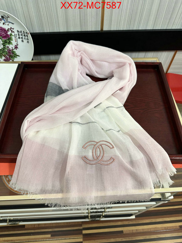 Scarf-Chanel best site for replica ID: MC7587 $: 72USD