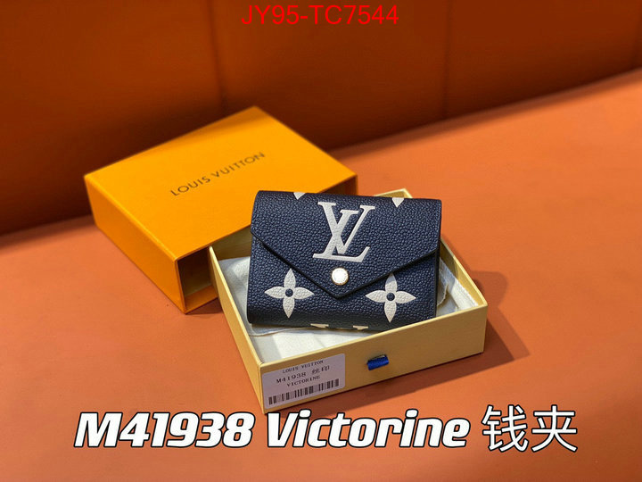 LV Bags(TOP)-Wallet supplier in china ID: TC7544 $: 95USD,