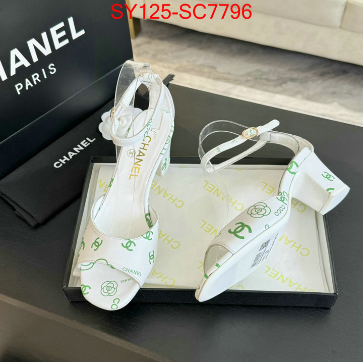 Women Shoes-Chanel wholesale replica shop ID: SC7796 $: 125USD