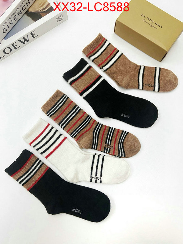 Sock-Burberry aaaaa replica ID: LC8588 $: 32USD