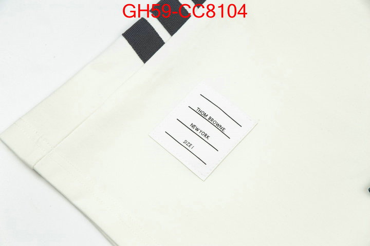 Clothing-Thom Browne highest product quality ID: CC8104 $: 59USD