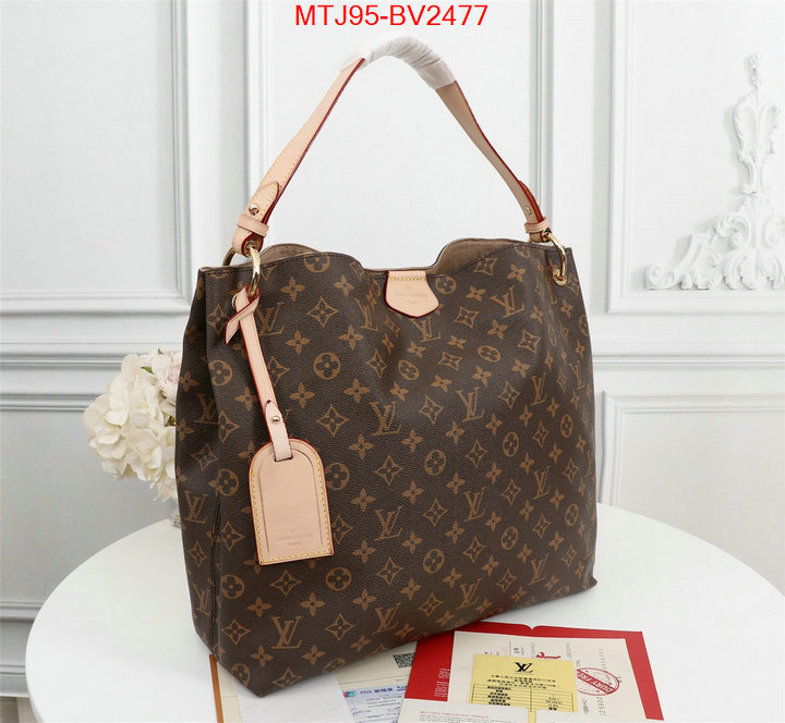 LV Bags(4A)-Handbag Collection- top quality ID: BV2477 $: 95USD,