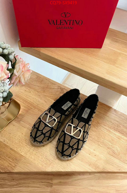 Women Shoes-Valentino aaaaa replica designer ID: SX9419 $: 79USD