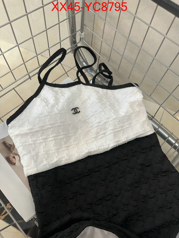 Swimsuit-Chanel brand designer replica ID: YC8795 $: 45USD