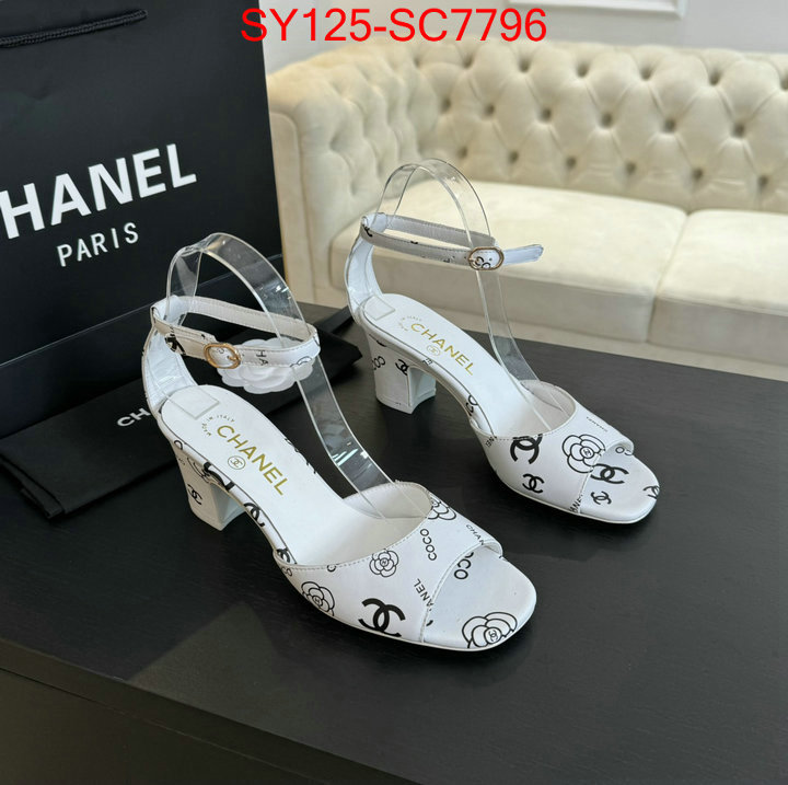 Women Shoes-Chanel wholesale replica shop ID: SC7796 $: 125USD