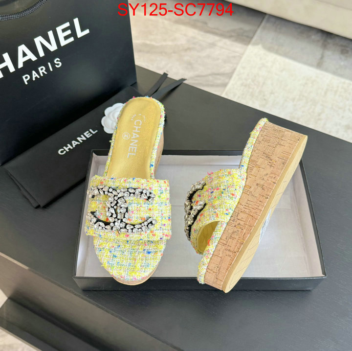 Women Shoes-Chanel brand designer replica ID: SC7794 $: 125USD