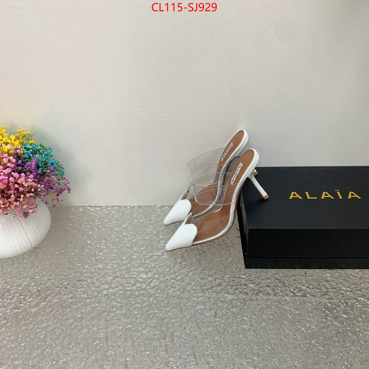 Women Shoes-ALAIA can you buy replica ID: SJ929 $: 115USD