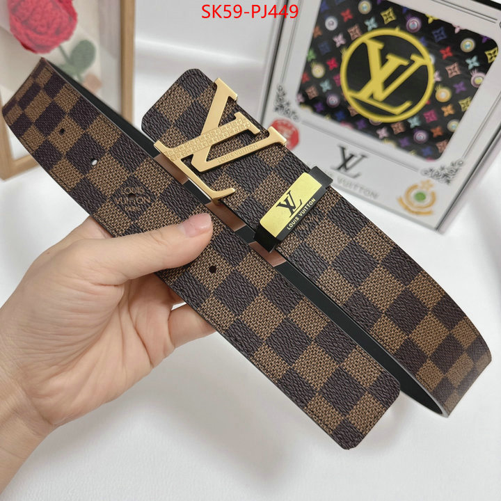 Belts-LV best replica new style ID: PJ449 $: 59USD