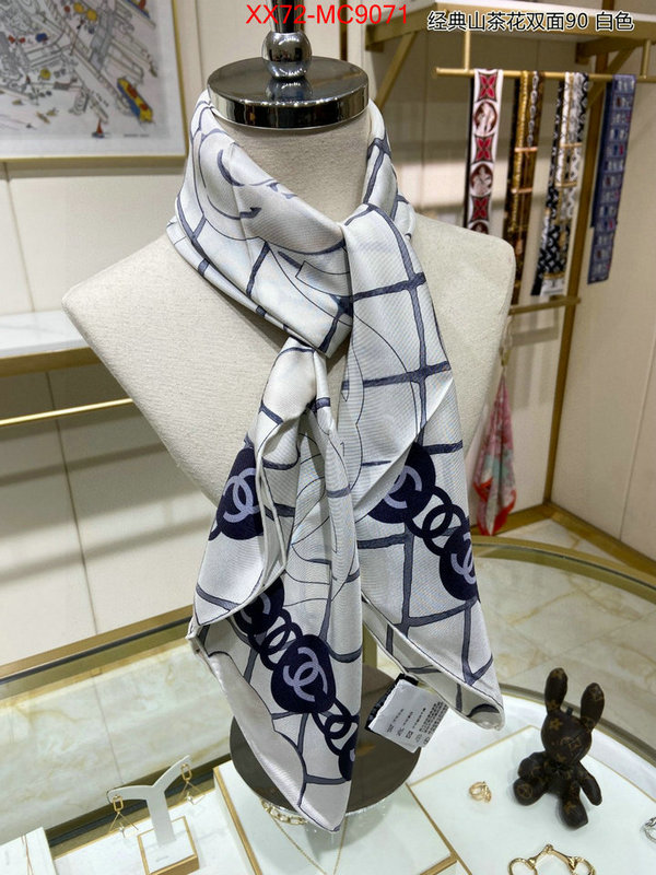 Scarf-Chanel where could you find a great quality designer ID: MC9071 $: 72USD