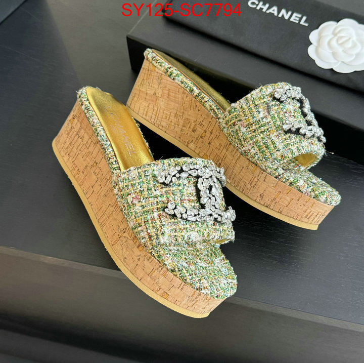 Women Shoes-Chanel brand designer replica ID: SC7794 $: 125USD