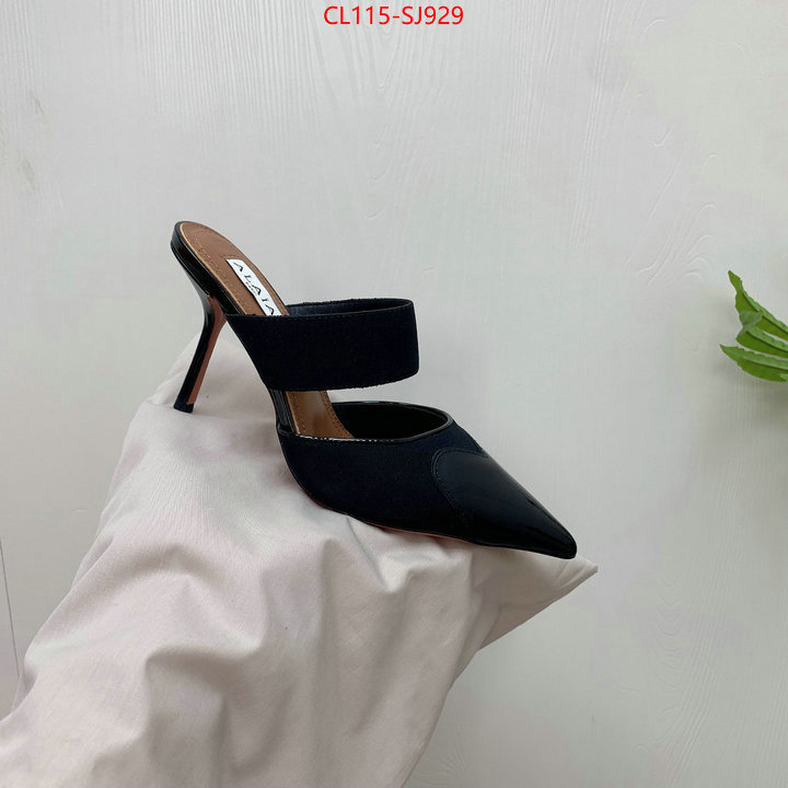 Women Shoes-ALAIA can you buy replica ID: SJ929 $: 115USD