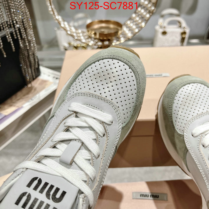 Women Shoes-Miu Miu high quality replica ID: SC7881 $: 125USD