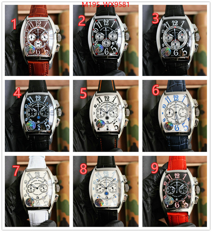 Watch(TOP)-Franck Muller sale ID: WX9581 $: 195USD