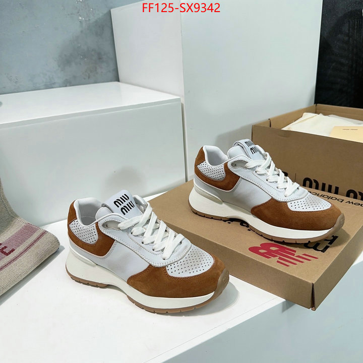 Women Shoes-Miu Miu 2024 luxury replicas ID: SX9342 $: 125USD