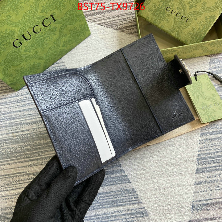 Gucci Bags(TOP)-Wallet- supplier in china ID: TX9726 $: 75USD,