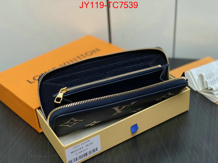 LV Bags(TOP)-Wallet buy high quality cheap hot replica ID: TC7539 $: 119USD,