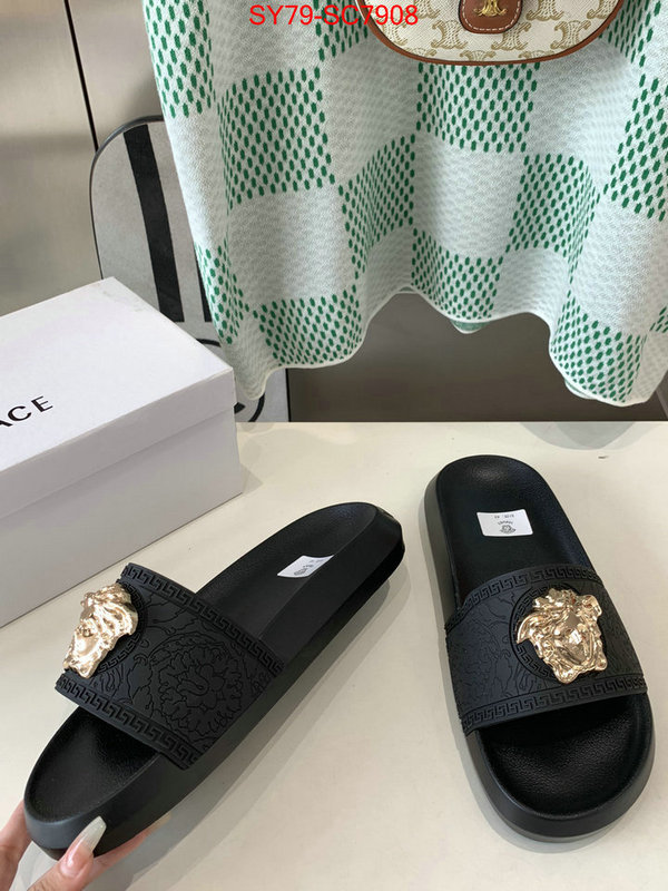 Women Shoes-Versace shop cheap high quality 1:1 replica ID: SC7908 $: 79USD