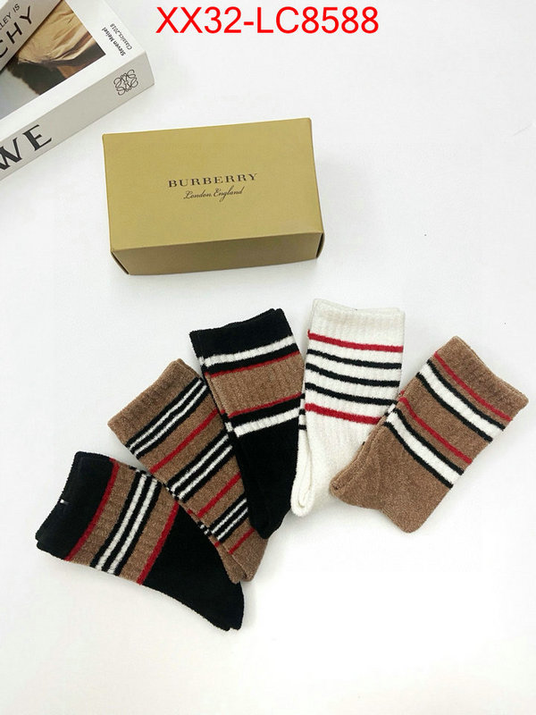 Sock-Burberry aaaaa replica ID: LC8588 $: 32USD