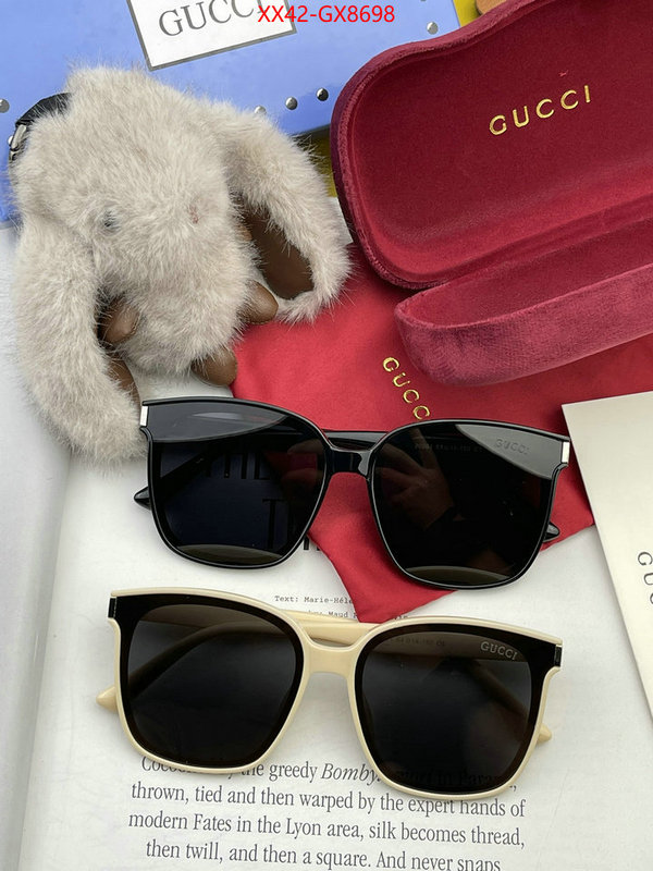 Glasses-Gucci only sell high-quality ID: GX8698 $: 42USD