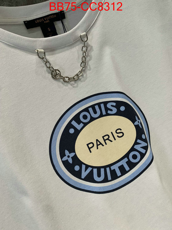 Clothing-LV designer 7 star replica ID: CC8312 $: 75USD