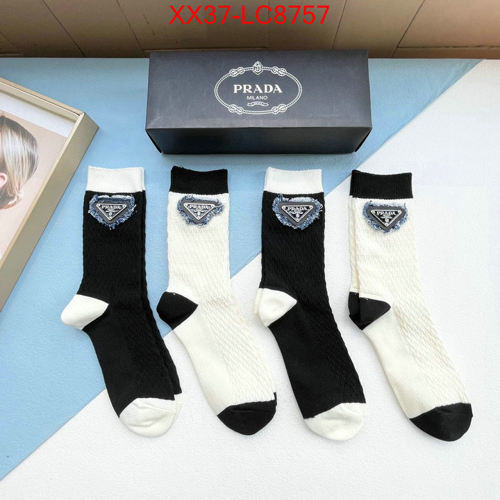 Sock-Prada luxury shop ID: LC8757 $: 37USD
