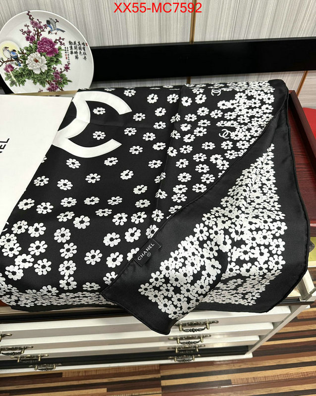 Scarf-Chanel 2024 replica wholesale cheap sales online ID: MC7592 $: 55USD