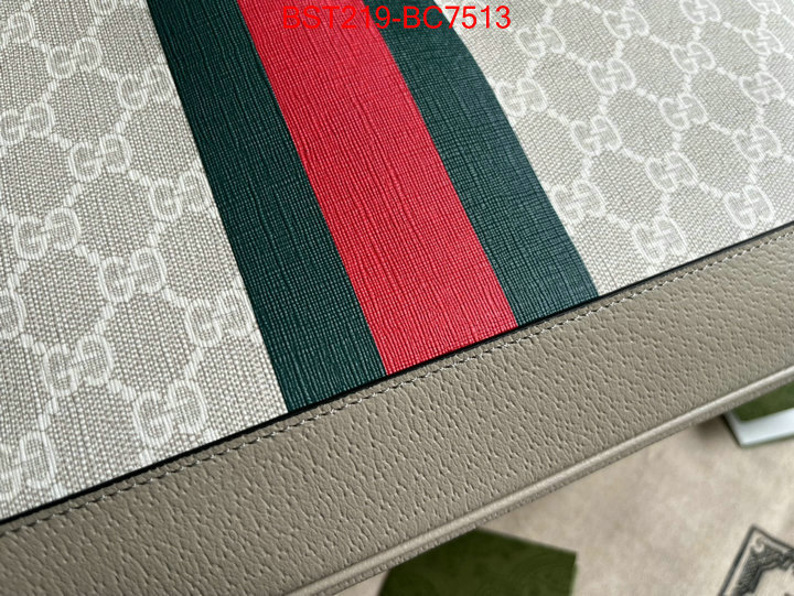 Gucci Bags(TOP)-Handbag- luxury cheap ID: BC7513 $: 219USD,