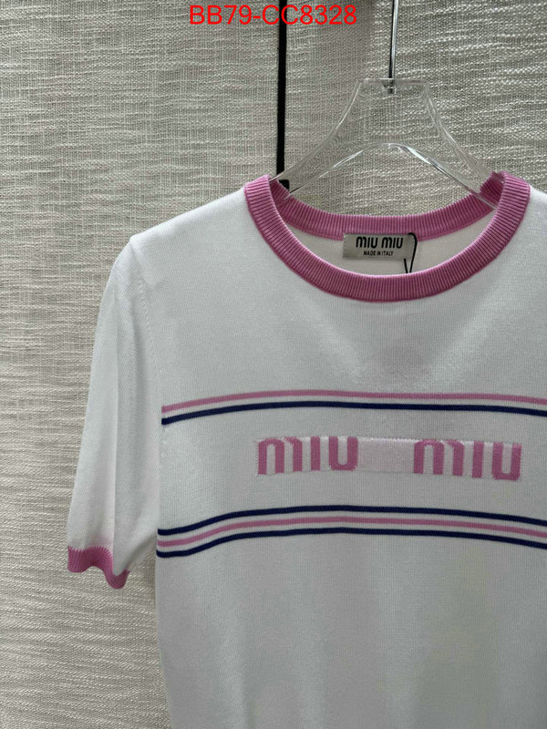 Clothing-MIU MIU aaaaa replica designer ID: CC8328 $: 79USD